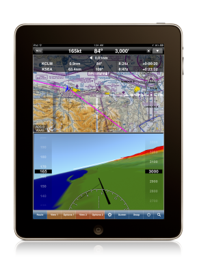 WingX Pro7 with Synthetic Vision