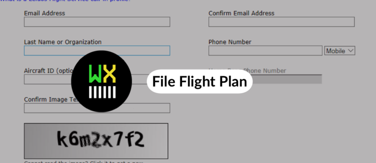 File Flight Plan